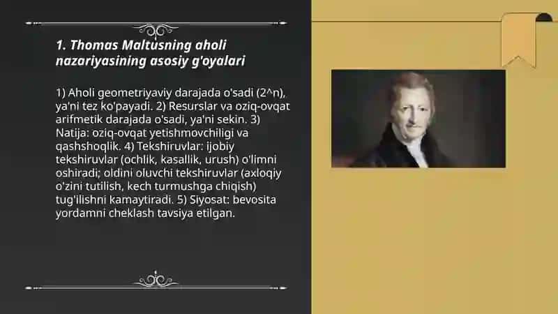 Thomas Maltusning aholi haqida nazariyasi 3