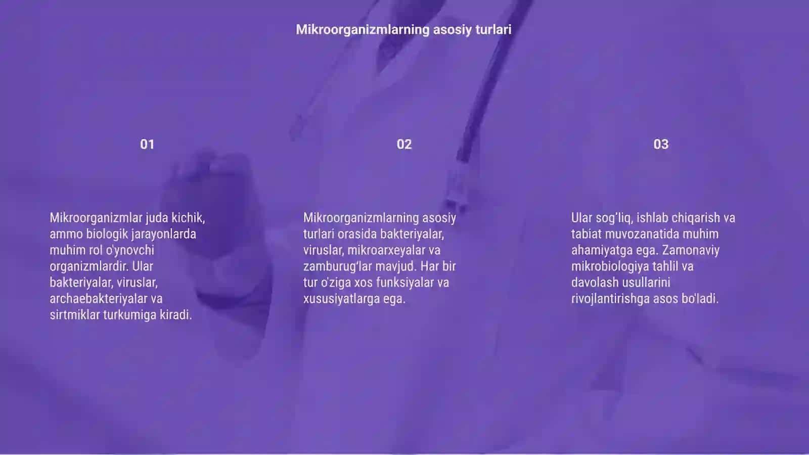 Mikroorganizmlarning zamonaviy sistrmatikasu 3