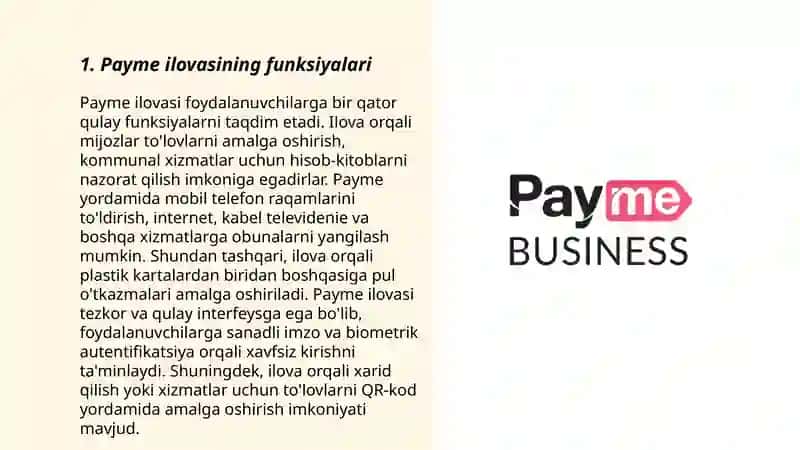 Payme haqida 3