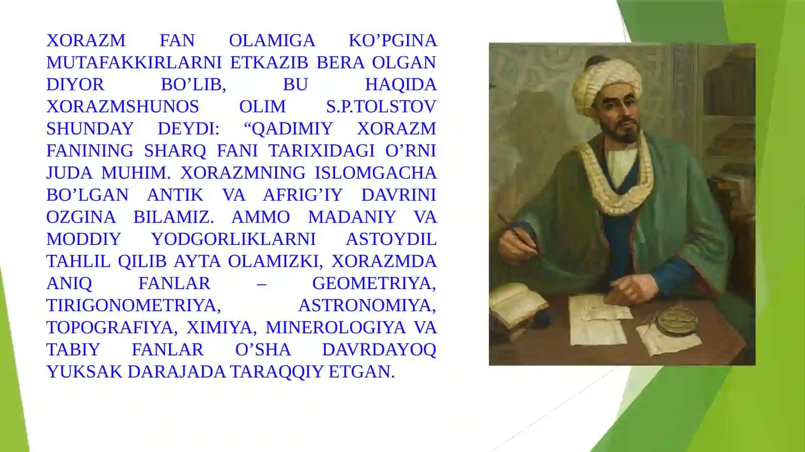 Muhammad Xorazmiy hаyoti va faoliyati 3