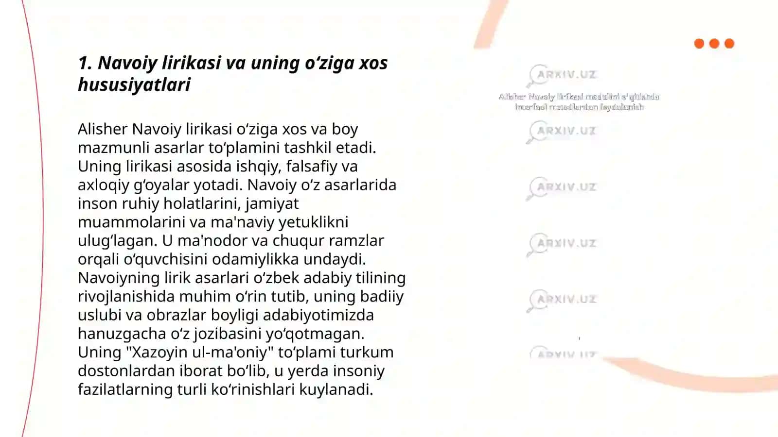Navoiy lirikasi 3