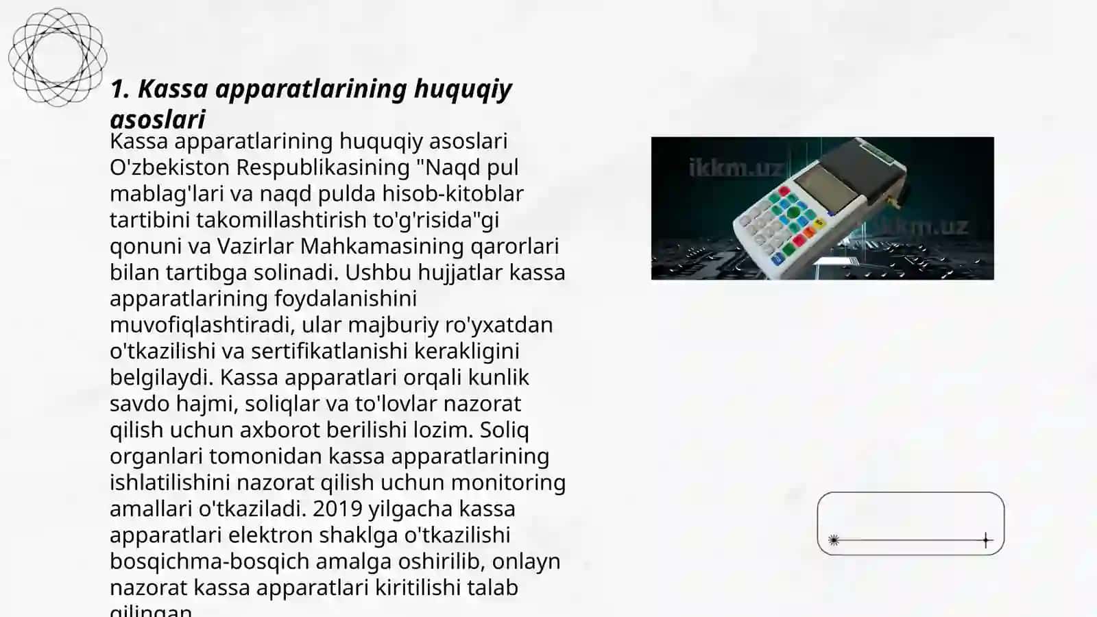 Kassa apparatlaridan foydalanish tartibi 3