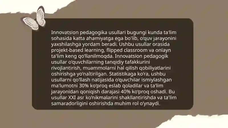 Õqituvchining innovatsion faoliyati 3