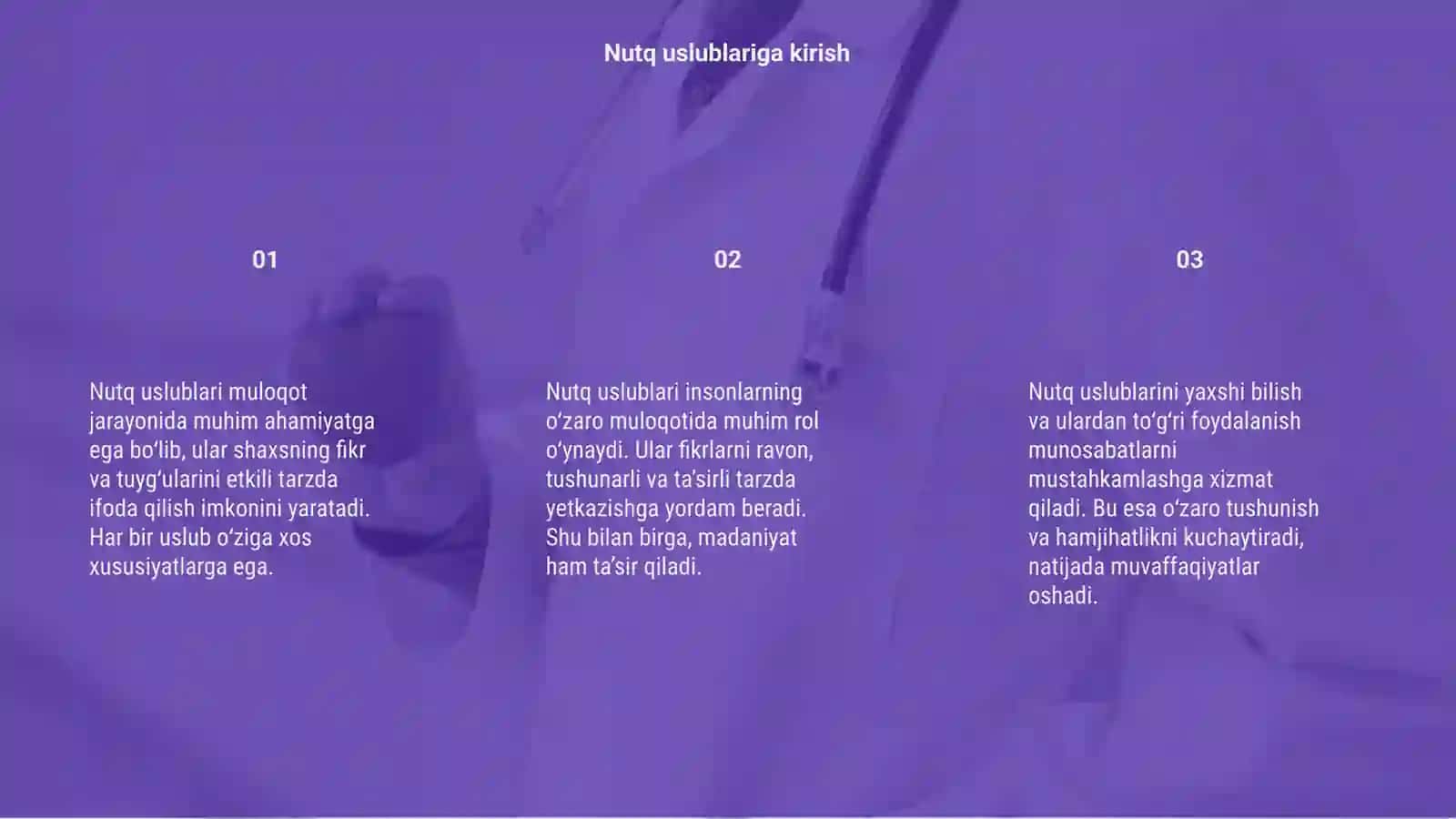 Nutq uslublari 3