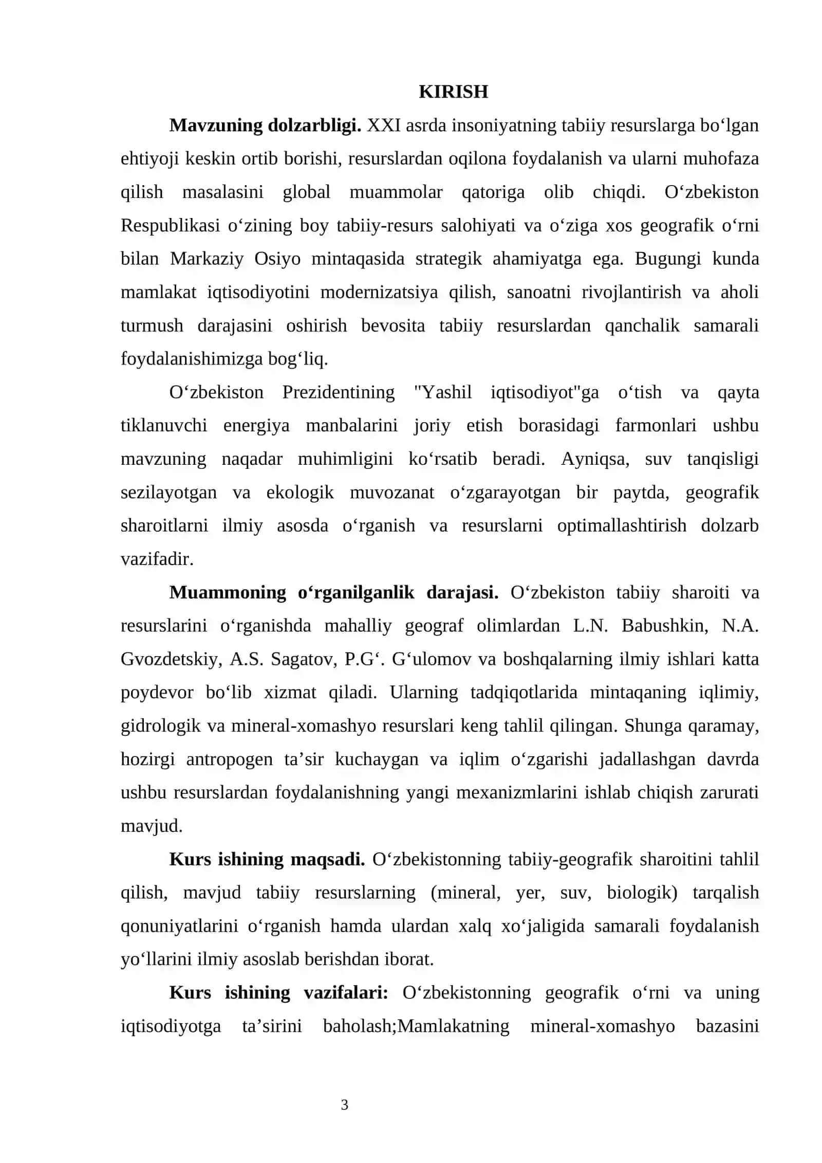 Oʻzbekiston tabiiy sharoiti va resurslar 3