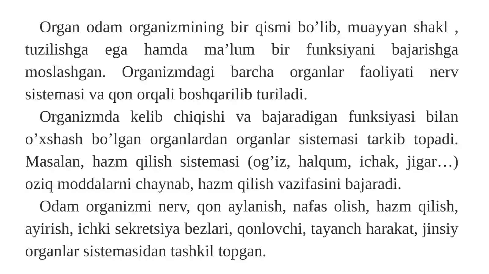 Odam va uning salomatligi 3