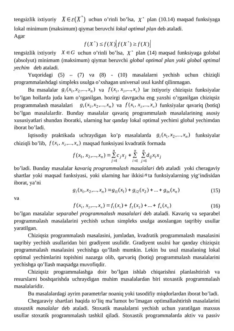 CHIZIQSIZ PROGRAMMALASHTIRISH MASALALARI 3
