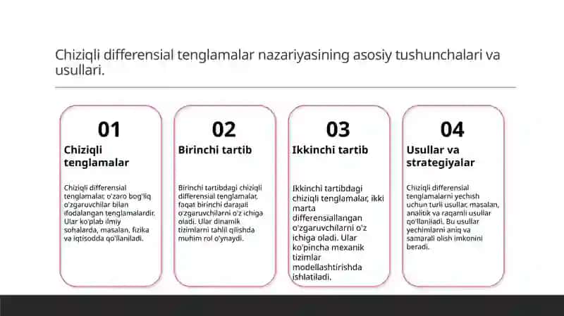 Chiziqli differensial tenglamalar nazariyasi 3