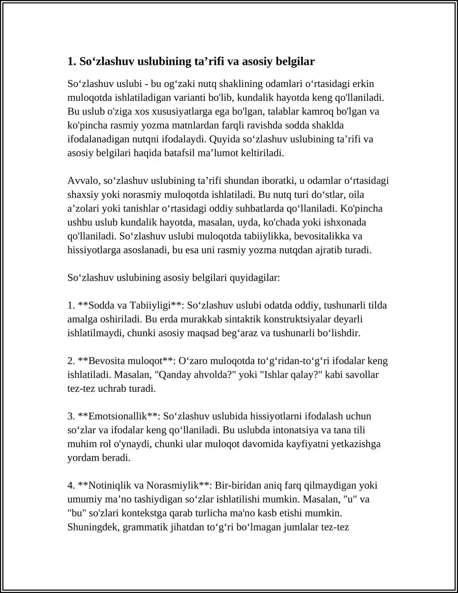 SOʻZLASHUV USLUBI HUSUSIYATLARI 3