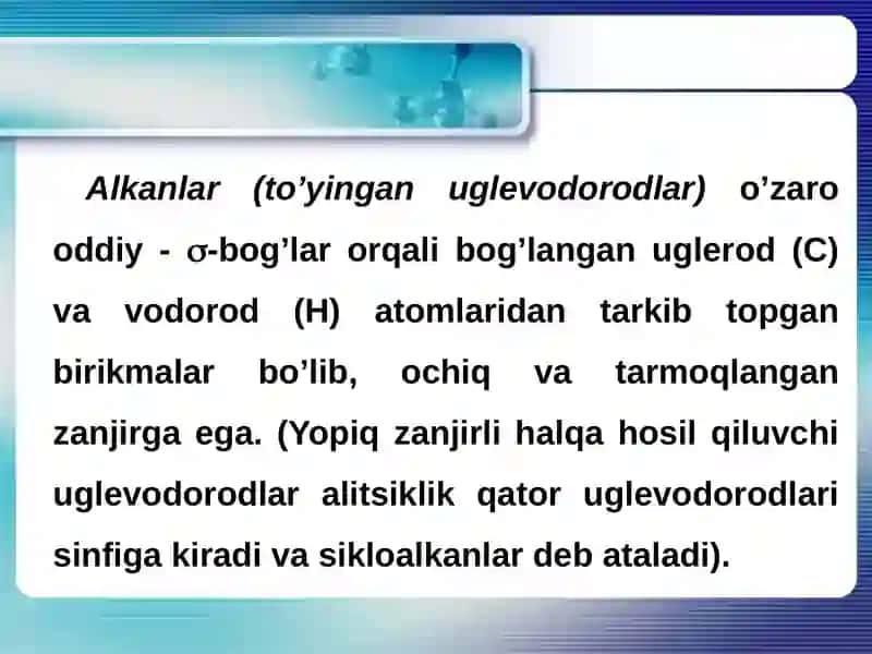 alkanlar 3