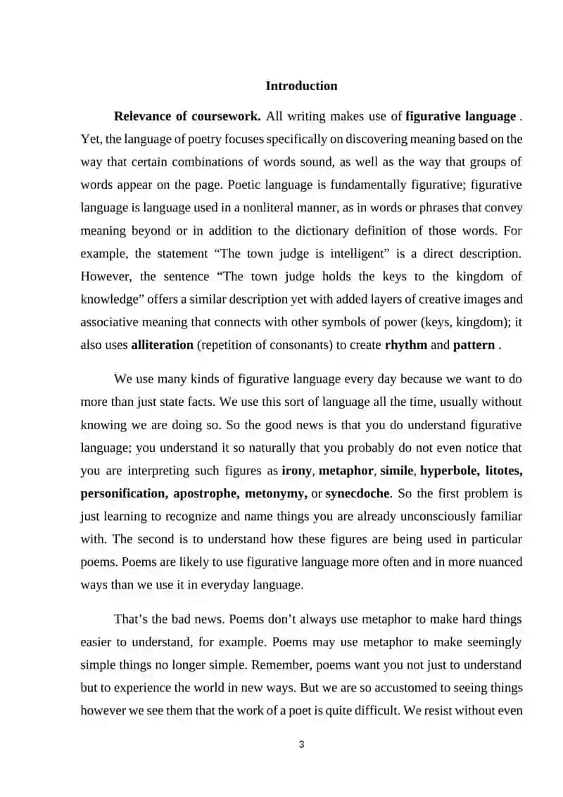 Poetic details in the literary text 3