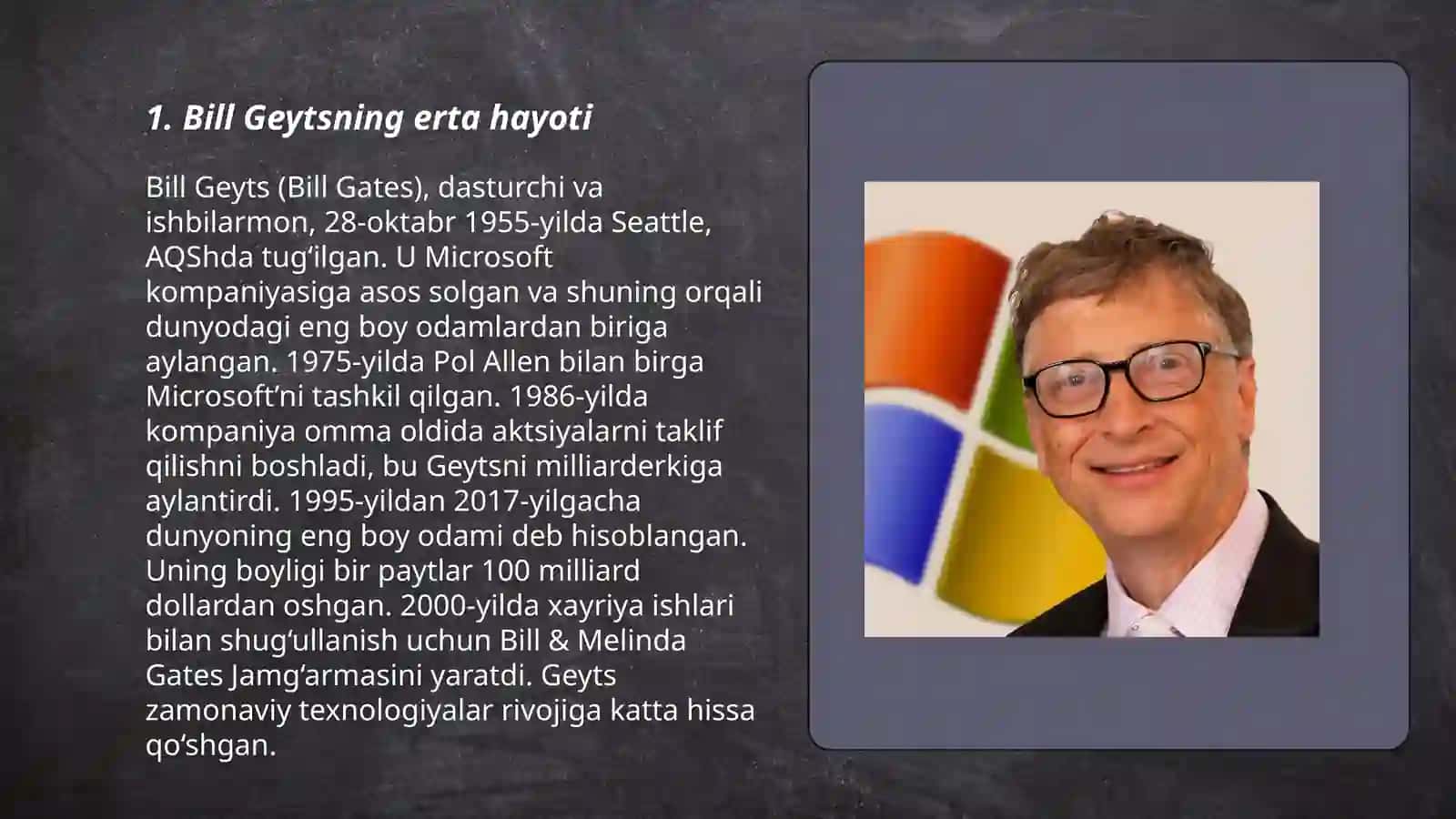 Bill Geytsning erta hayoti 3