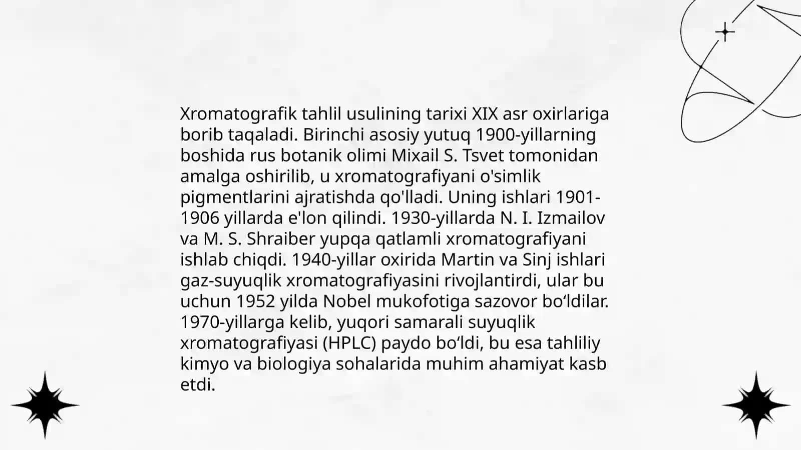 Xromatografik taxlil usuli 3