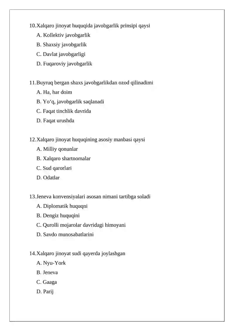 Xalqaro jinoyat huquqi 3