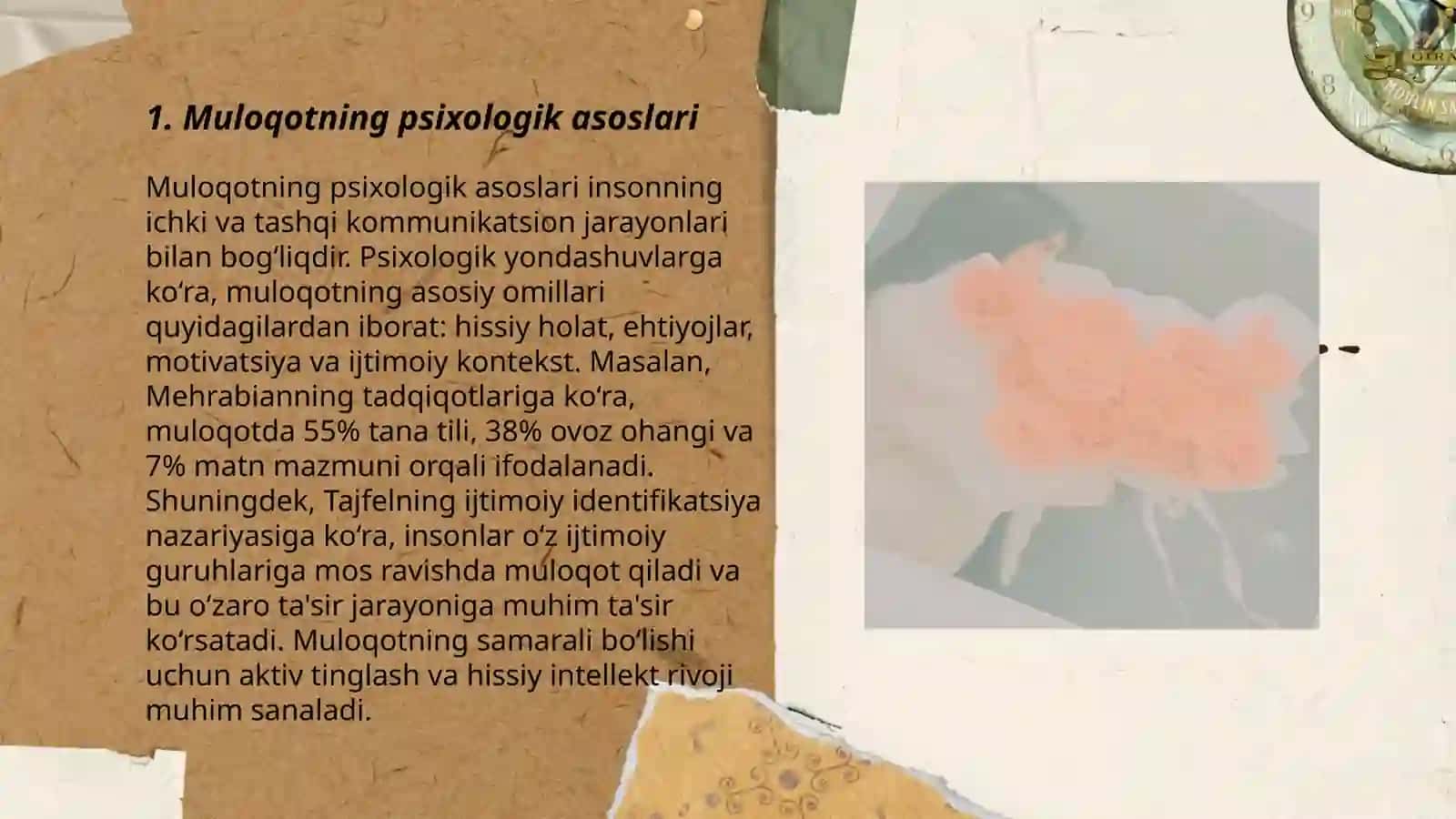 Muloqotda faoliyatning o'zaro bog'liqligi 3