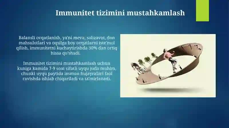 HAYOT TARZI VA SALOMATLIK MEXANIZIMI 3