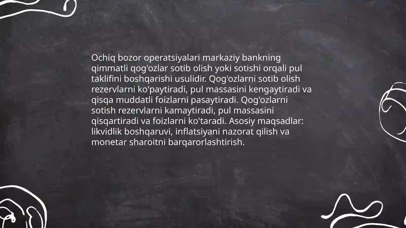 Pul-kredit siyosati vositalari 3
