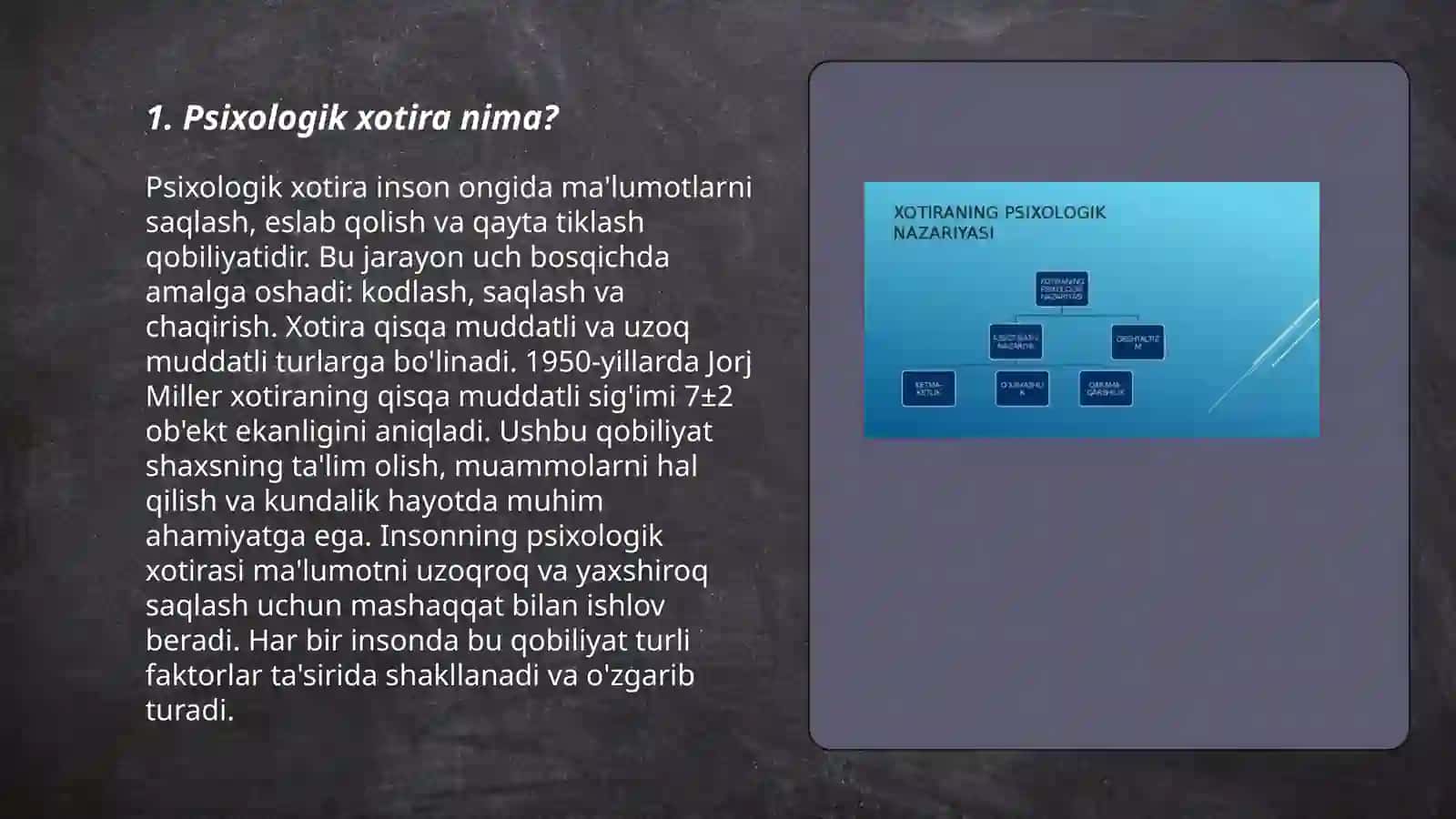 Psixologik xotira 3