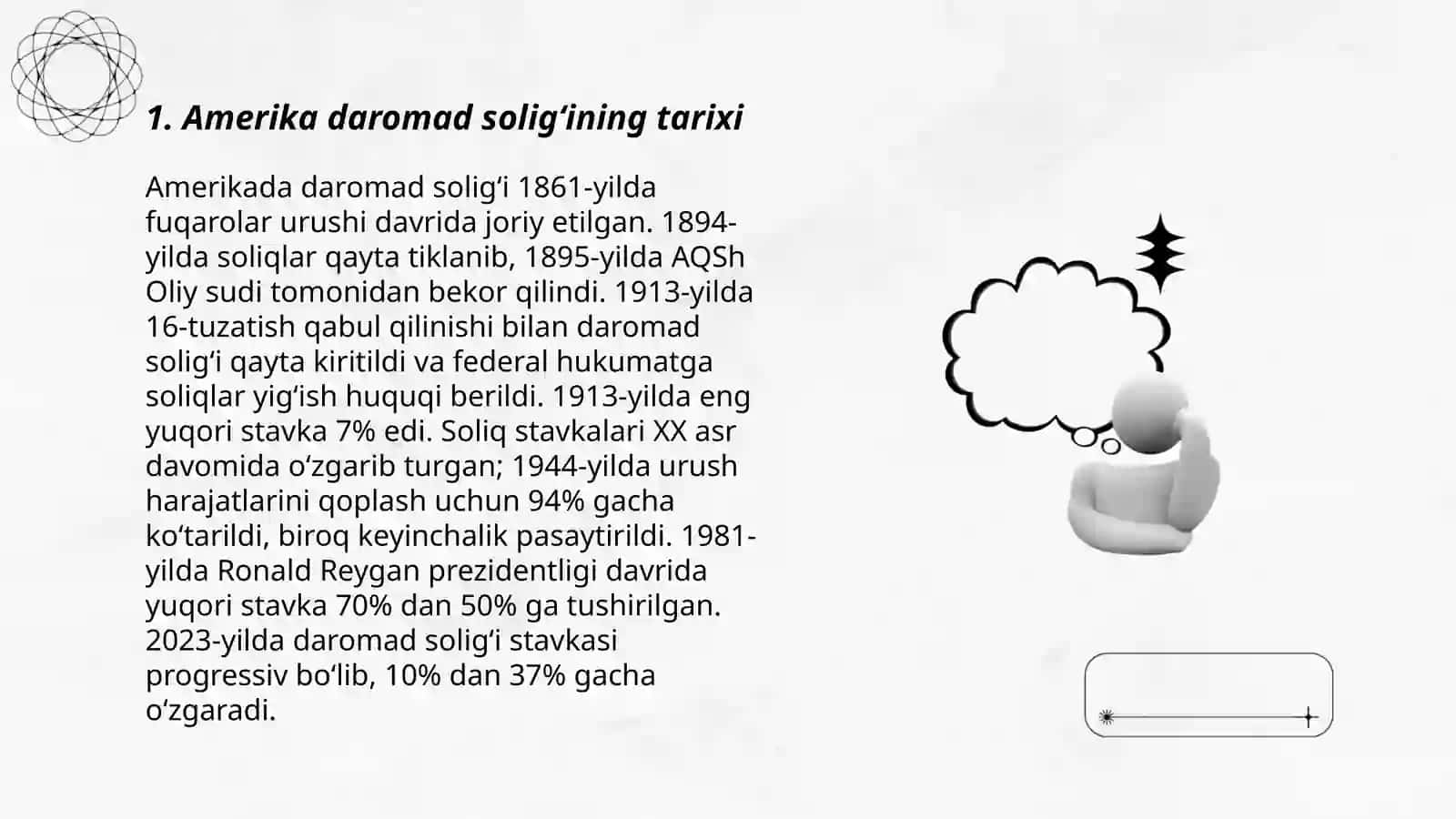 Amerika daromad solig‘i 3