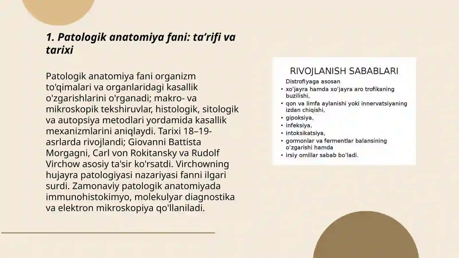 Patologik anatomiya moduli 3