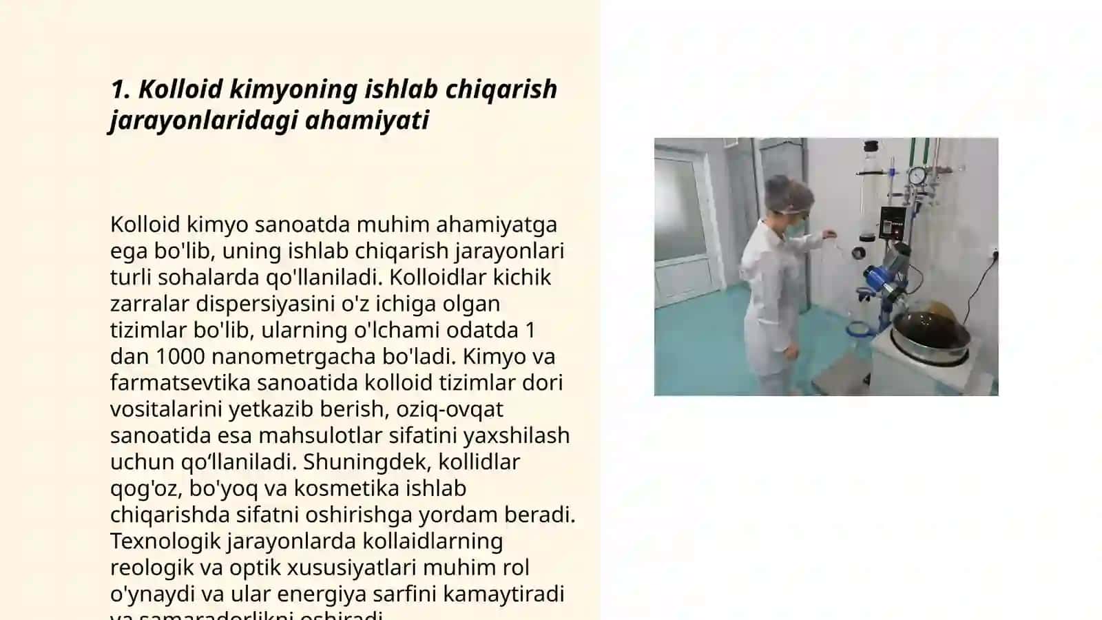 Kolloid kimyo fanining oʻrni 3