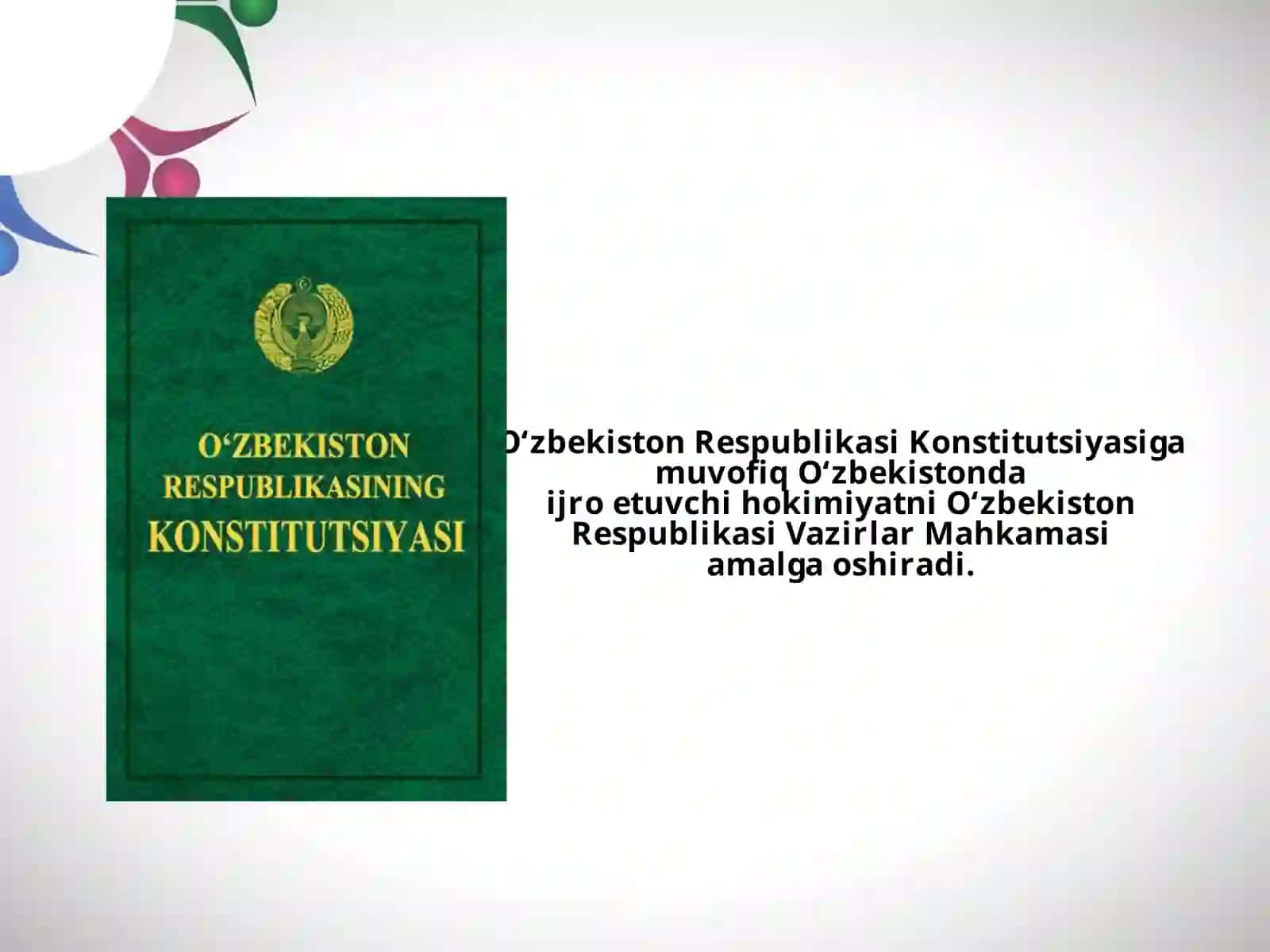 O‘zbekiston Respublikasining ijro etuvchi hokimiyat organlari 3