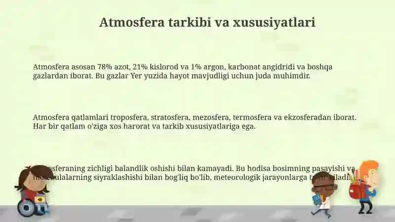Havo mavzusiga 3