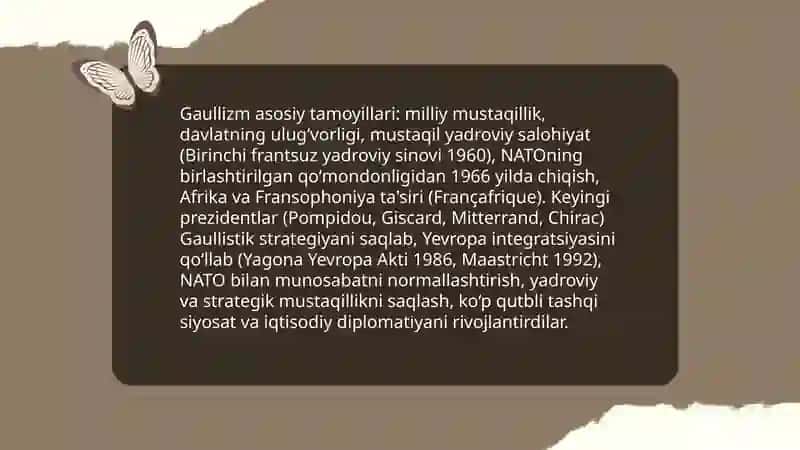 Gaullizm va Fransiya tashqi siyosati 3