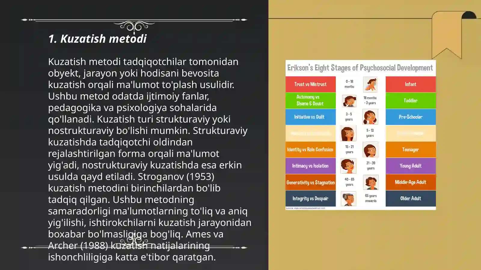 Rivojlanish psixologiyasining metodlari 3