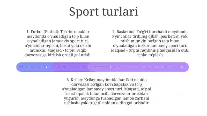 Sport Turlari Haqida 3