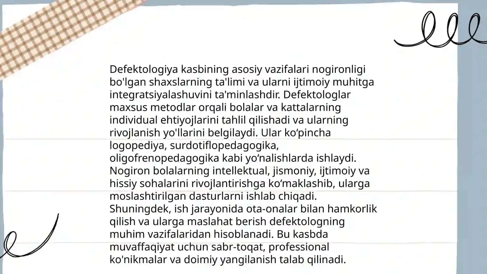 Boʼlajak defektologiya 3