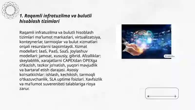Raqamli iqtisodiyotda texnologik tuzilmalar 3