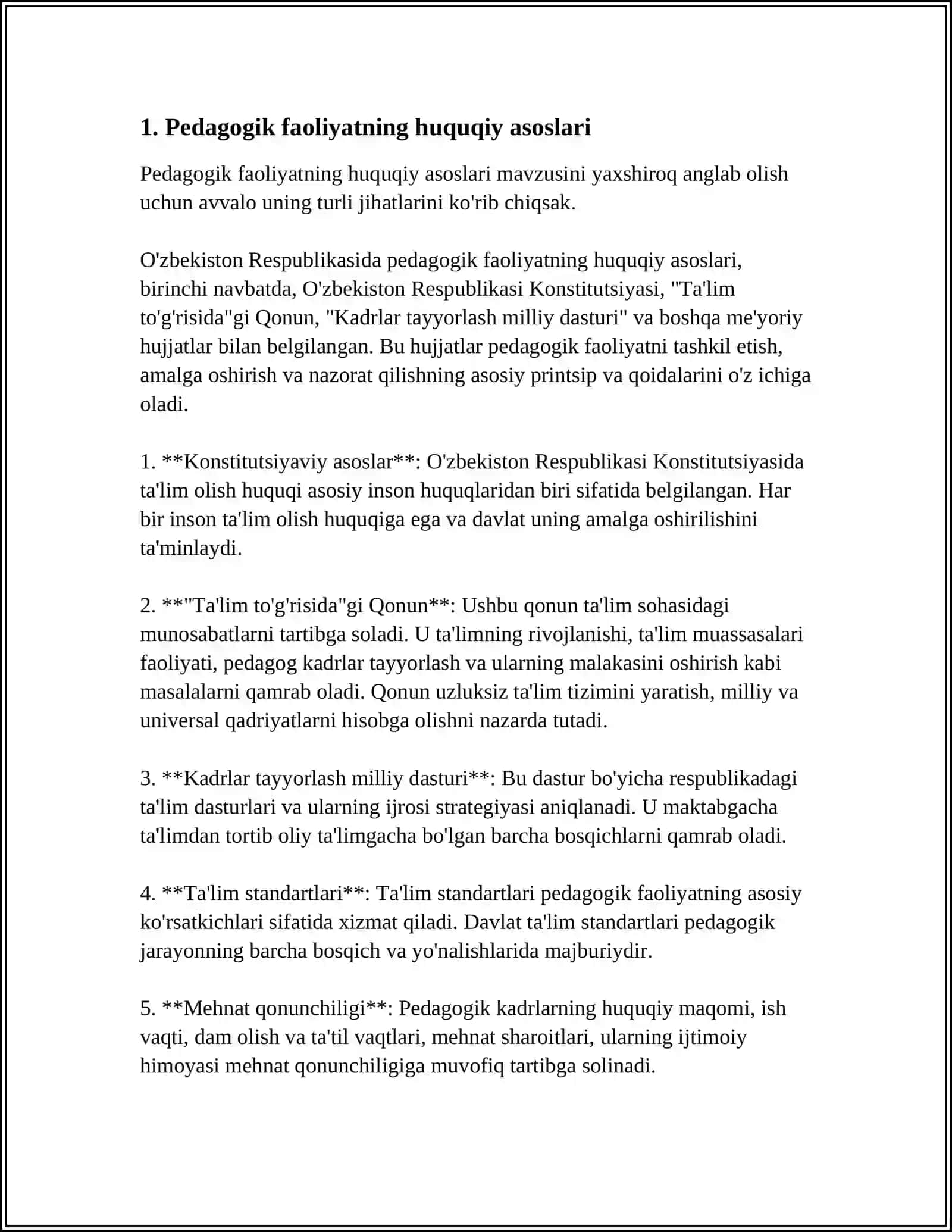 PEDAGOGIK FAOLIYATNING KASBIY HUQUQIY ASOSLARI 3