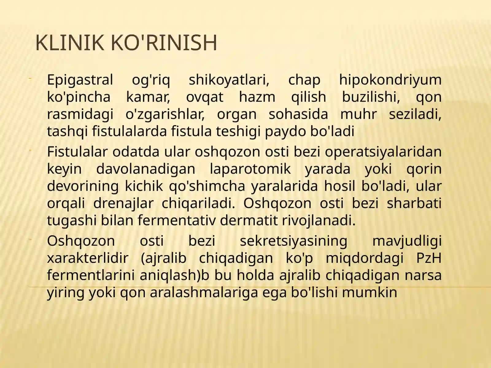 Oshqozonosti bezi fistulalari 3