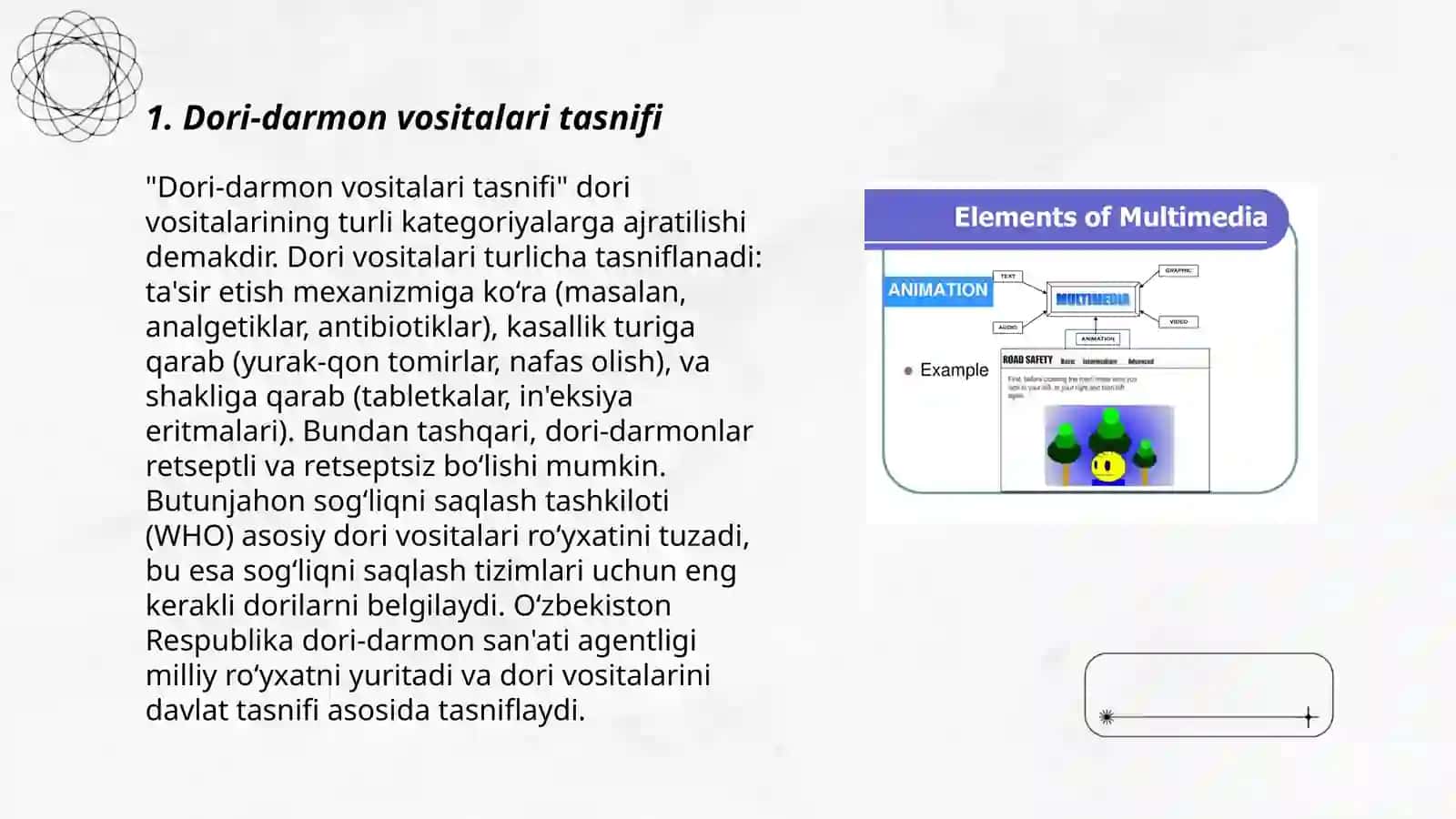 Apteka uchun multimedia prezentatsiyasi 3