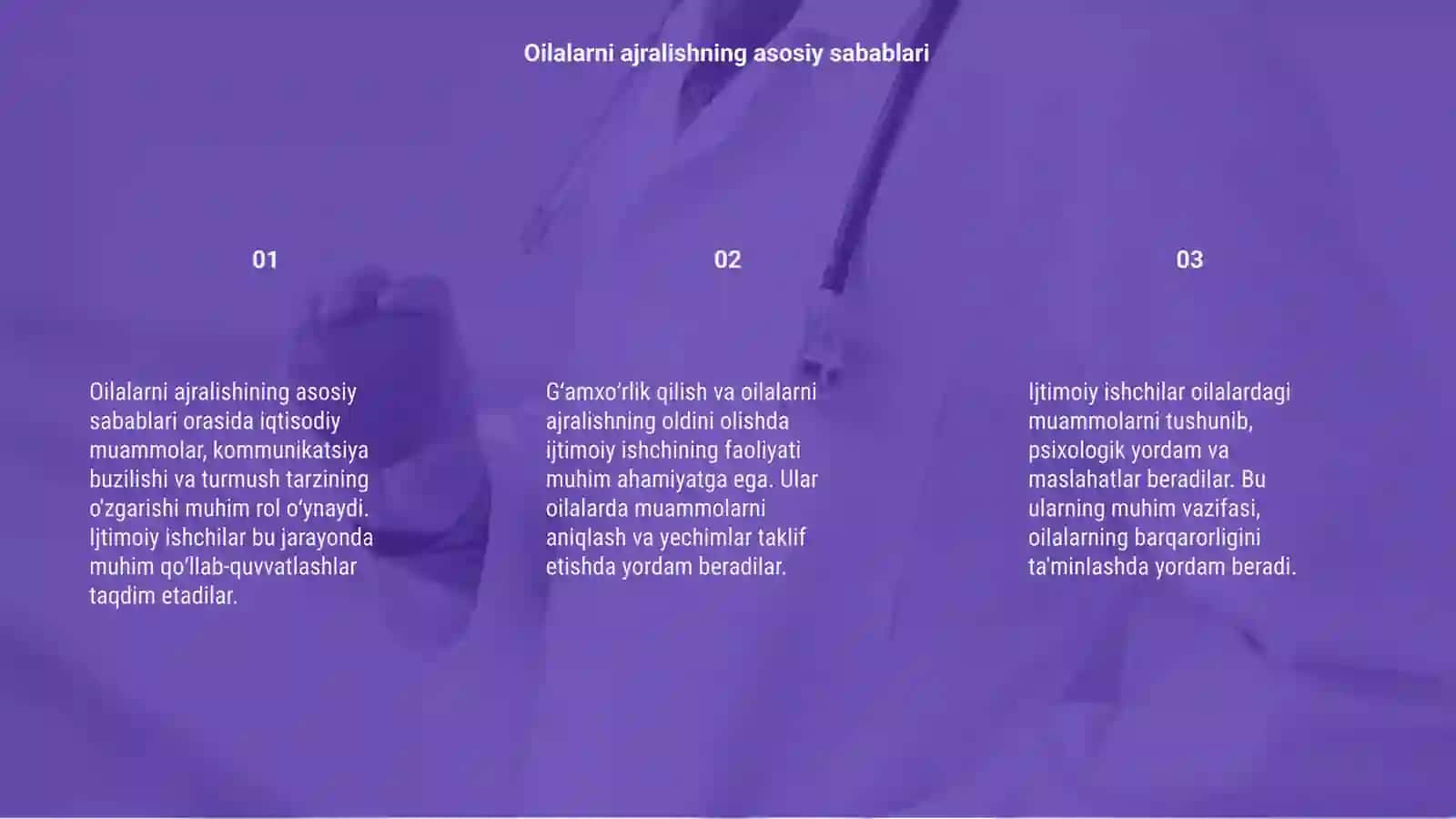Oilalarni ajralishning asosiy sabablari 3