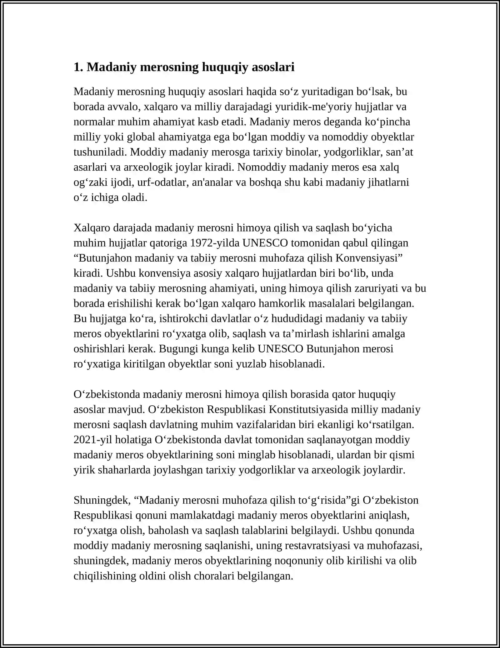 MADANIY MEROS OBYEKTLARINI SAQLASH NAZARIYALARI VA YONDASHUVLARI 3