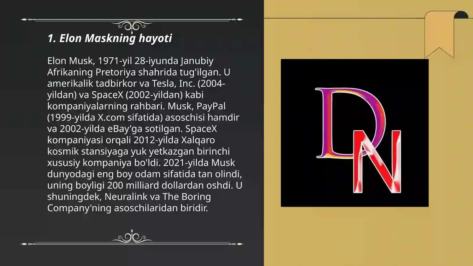 Elon Maskning hayoti 3