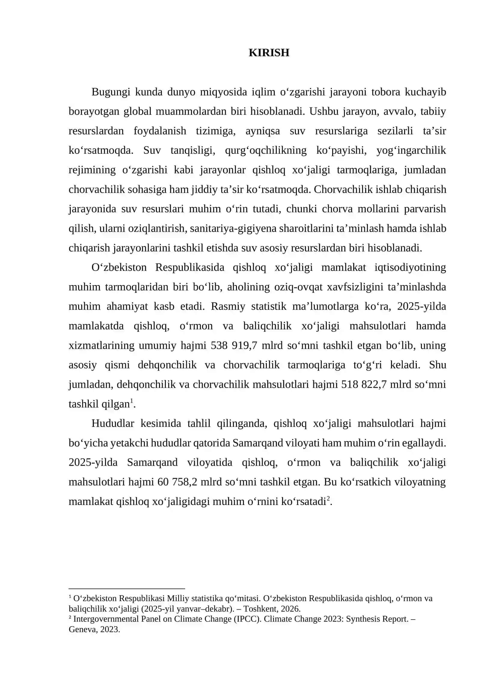 Iqlim o‘zgarishi sharoitida suv risklarini boshqarish 3