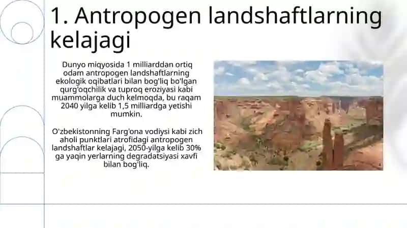 Antropogen Landshaftlar Shakilanishi 3