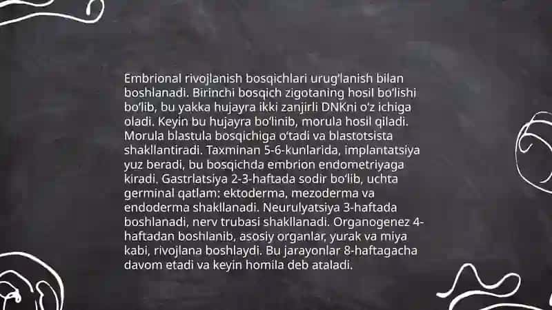 Odam embriologiya Si asoslari 1 3