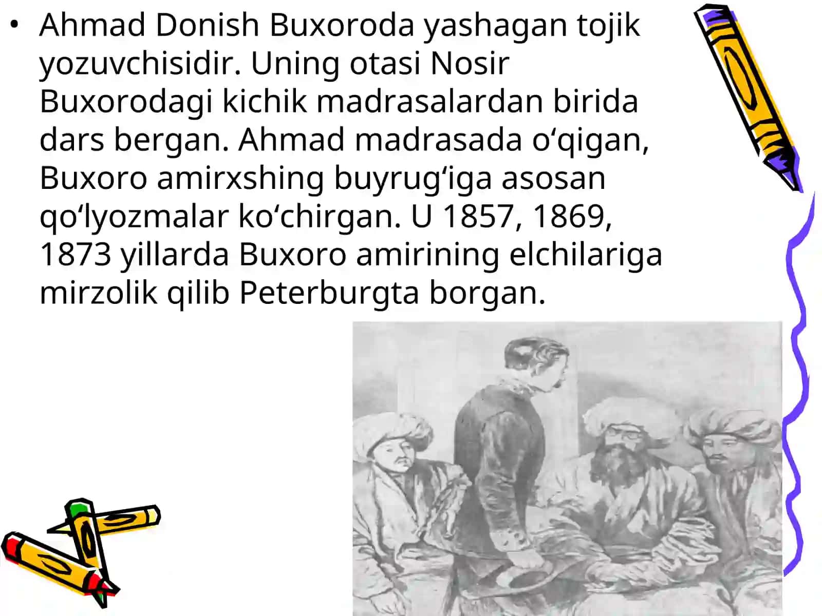 Ahmad Donishning hayoti va faoliyati 3