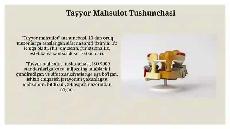 Tayyor Mahsulot Tushunchasi 3