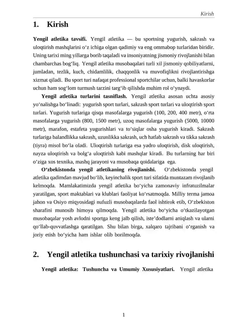 Yengil atletika va uning turlari 3