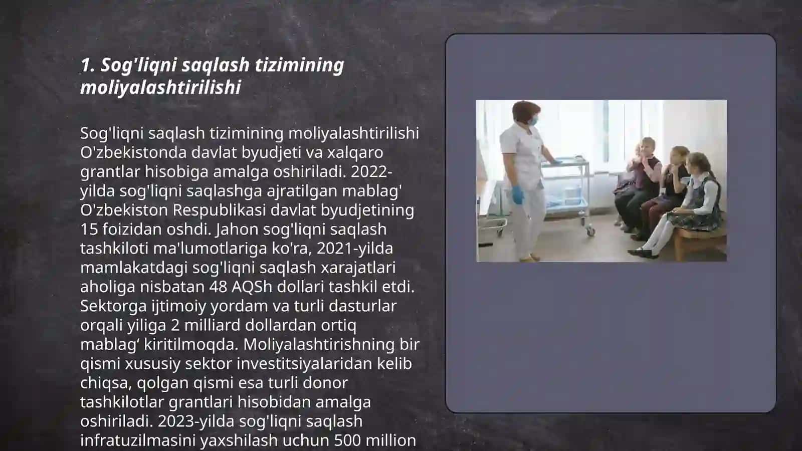 Sog'liqni saqlash tizimini boshqarish 3