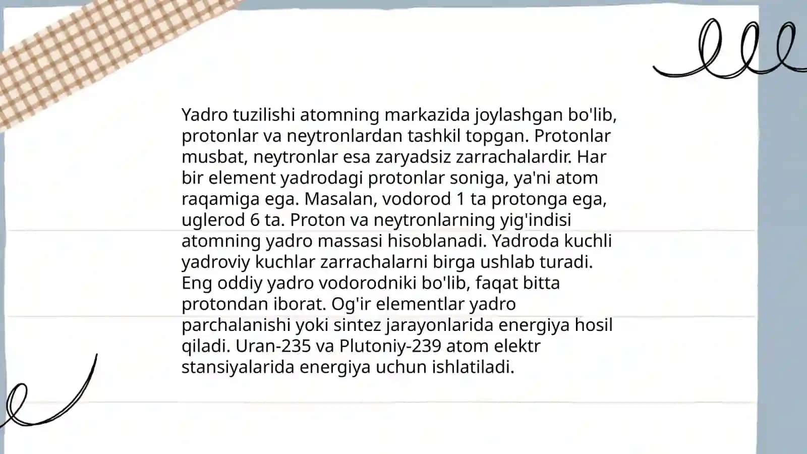 Yadro tuzilishi 3