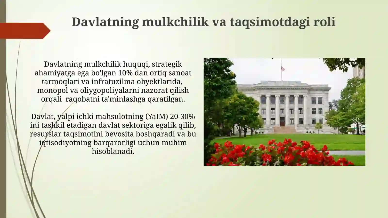 Davlatning iqtisodiy roli 3