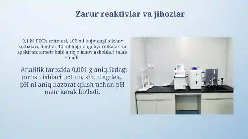 Eritma tarkibidagi Cu ² miqdorini fotometrik aniqlash 3