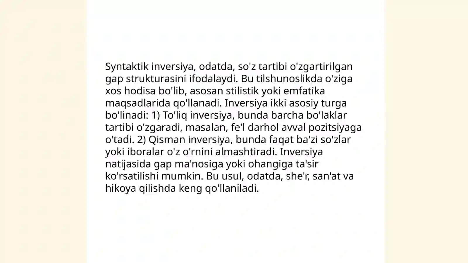 Syntaktik inversiya 3