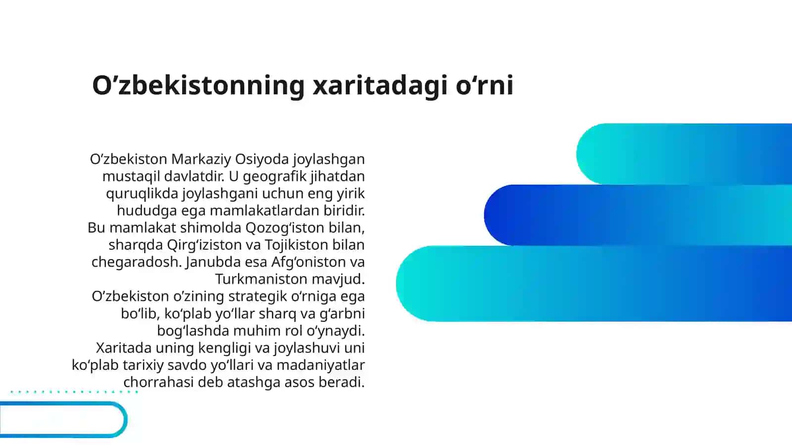 O’ZBEKISTON RESPUBLIKASIGA UMUMIY TAVSIF 3